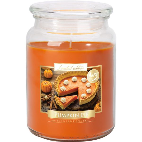 ΑΡΩΜΑΤΙΚΟ ΚΕΡΙ ΣΕ ΓΥΑΛΙΝΟ BAZO PUMPKIN PIE